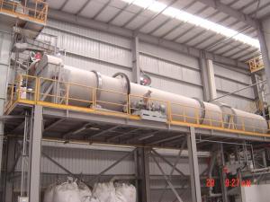 China HYG Series Metal Powder Hot Air Dryer Machine , Rotary Drum Dryer wholesale