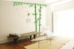 China Self Adhesive Removable Wall Stickers Bamboo For Living Room wholesale