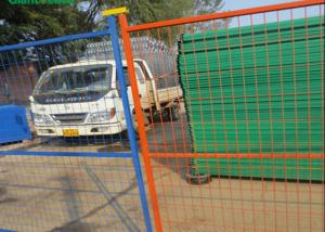 China Easily Assembled PVC coated H8ft Removable Temporary Fencing wholesale
