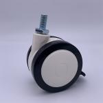 Medical Equipment Silent Polyurethane Trolley Wheels Hospital Bed