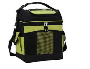 China Non Woven Insulated Cooler Lunch Bag 25x20x14cm With Aluminum Foil Lining wholesale