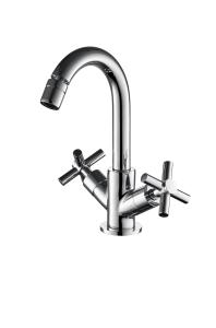 China Double Handles Brass Contemporary Bath Faucets 3 Years Warranty wholesale