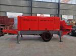 High Maintainability Cement Pump Truck , User Friendly Concrete Pump Trailer