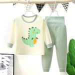 Home Children's Pajamas Sets Cotton Long Sleeved Trousers Suit Clothes