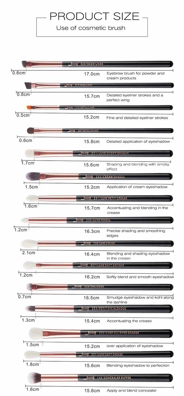 Black 25pcs 25pcs Pro Makeup Brushes Set
