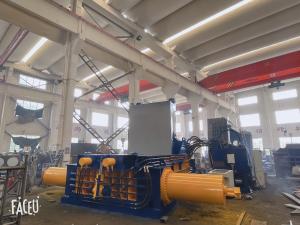 China Press Box Metal Waste Baling Machine 3000*2500*1300mm Capacity Of 200Tons / Day wholesale