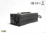 Automatic 4 Steps Lithium / Lead Acid Battery Charger , 48V 15A Small Battery