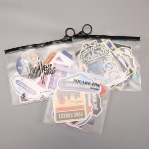 China PVC Zipper Storage Bag Clear Waterproof for Cosmetic Jewelry Hair Accessories wholesale