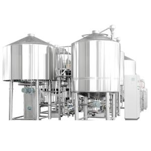 China 5000L 5000liters 50HL Industrial Two Vessel Large Beer Brewery Equipment wholesale