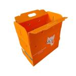 Corrugated Turnover Box Animal Moving Pet Cages plastic corrugated foldable