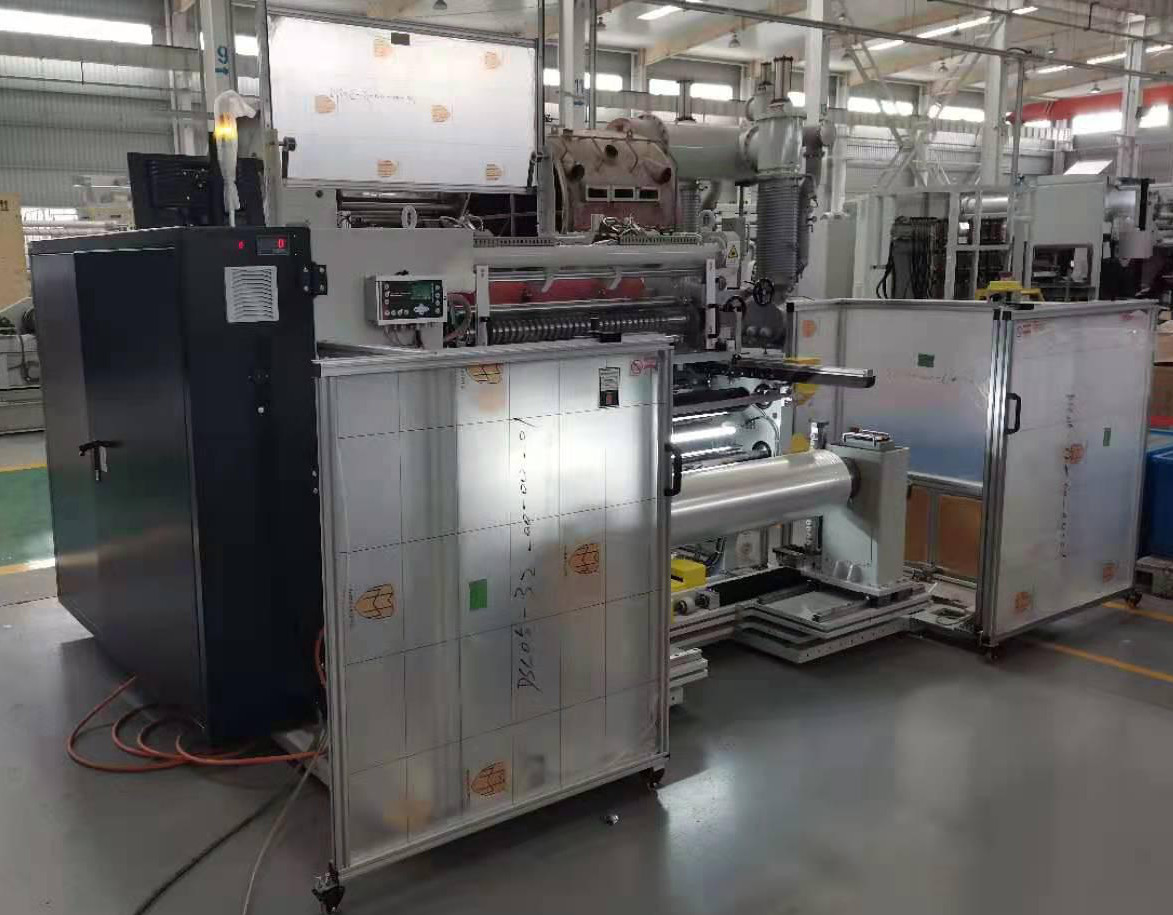 Touch Screen 3 Phase 1000mm BOPP Slitting Machine