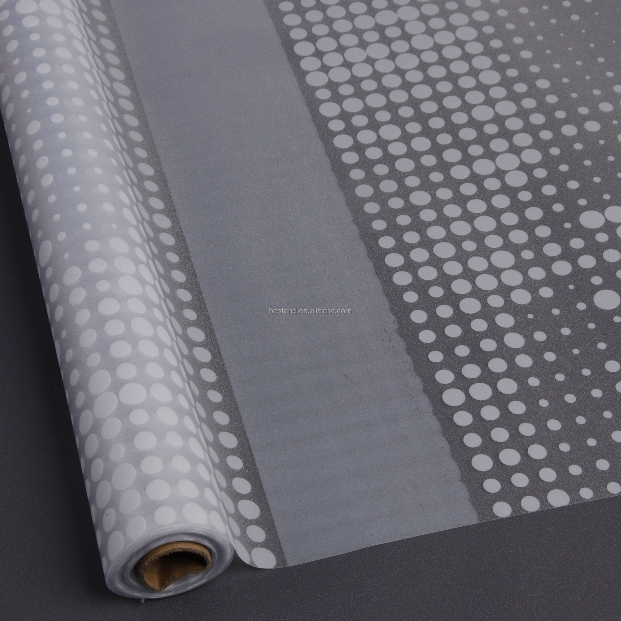 60cm Width Size Privacy-Enhancing Frosted Modern Design Solar Sticker for Home Window Tint Film