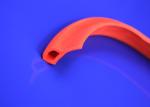 Commercial Standard Red Perforated Silicone Sponge Rubber Strips Jointless