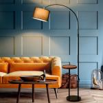 wireless charging coffee table floor lamp contemporary sofa side standing