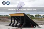 20mm Thickness Hydraulic Road Blocker 1000mm Height Interception Shallow Mounted
