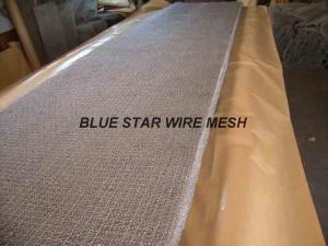 China Square Wire Mesh Mist Eliminator Stainless Steel / MONEL Demister Pad In Air Conditioner wholesale