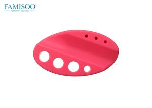 China Permanent Makeup Accessories Rubber Tattoo Ink Cup Holder Multi Colored wholesale
