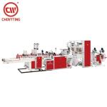 Fast Food Delivery T Shirt Bag Making Machine 250pcs/Min , Eco Friendly Plastic