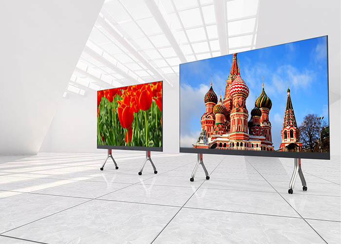 800nits Commercial LED Display Screen Seamless P1.875 162 Inch COB LED Display