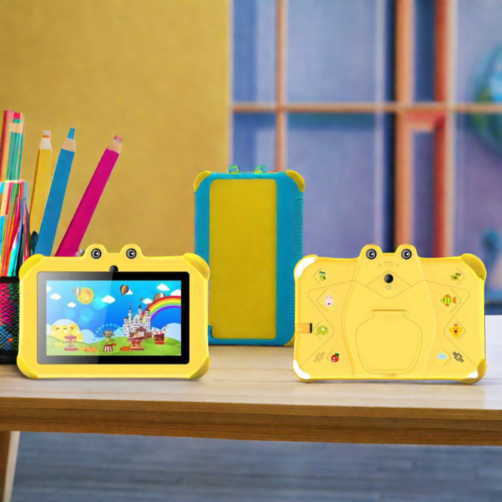 Capacitive Screen 2GB Memory Capacity 7 Inch Quad-Core HD Educational Tablet for Kids WiFi Android 13 OS OEM Product