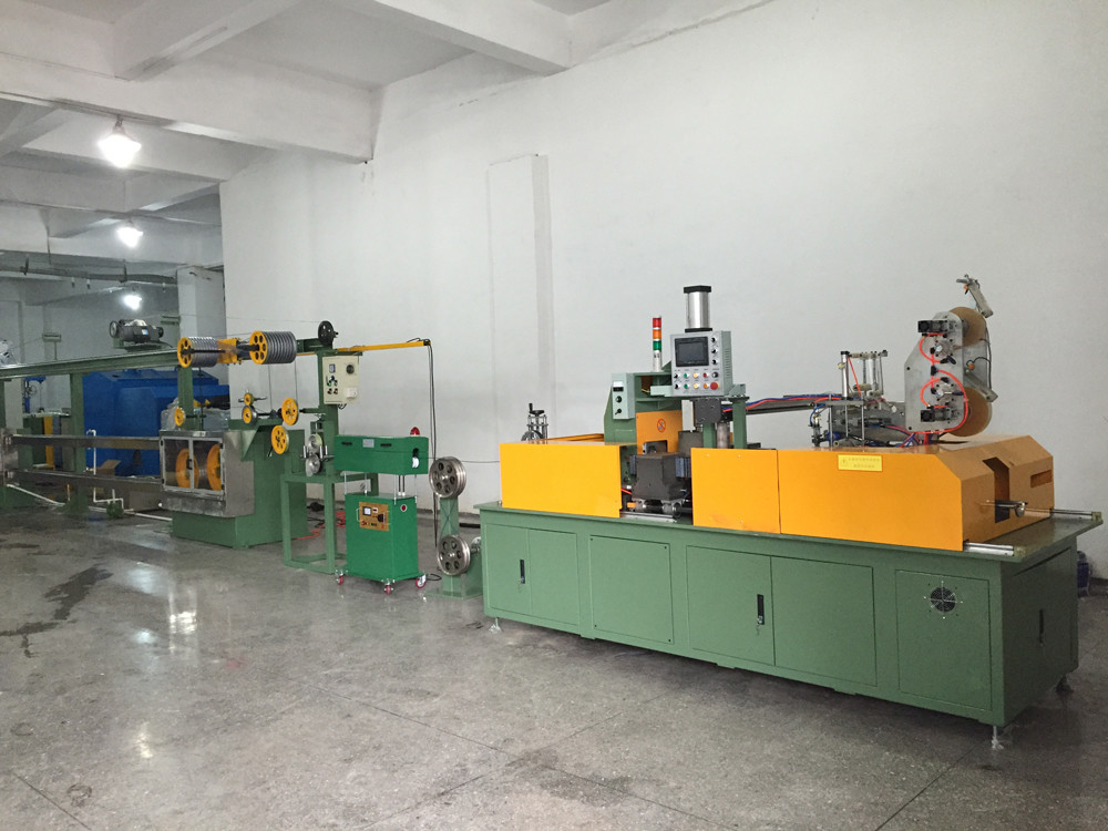High Speed Automatic Coiling Machine Cable Packing Production Line