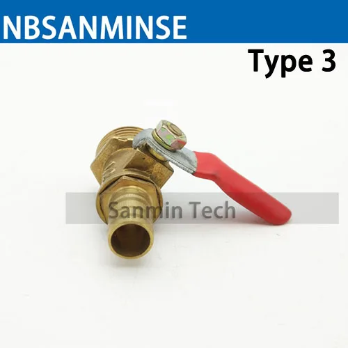 Ball Valve Air Compressor Parts G 1/2 G 1/8 1PC High Quality NBSANMINSE