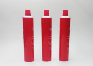 China Shoulder Coated Aluminum Tube Container D28MM 60ML Volume For Hair Coloring Cream wholesale