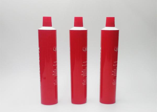 Shoulder Coated Aluminum Tube Container D28MM 60ML Volume For Hair Coloring