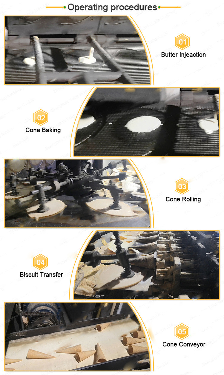 Beverage Factory Sugar Cone Making Machine