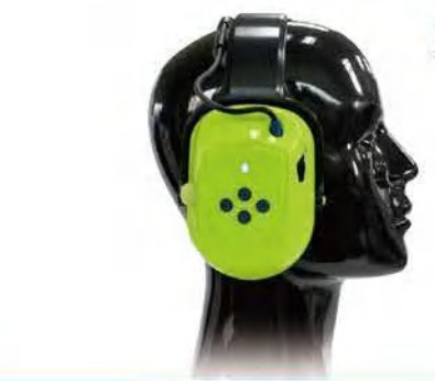 Electronic ANSI Noise Reduction Ear Muff Adjustable ABS Material Customized