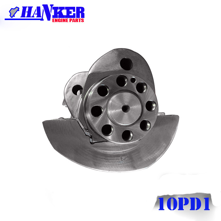 Isuzu 10PD1 Engine Parts Crankshaft Stock with High performance hardness
