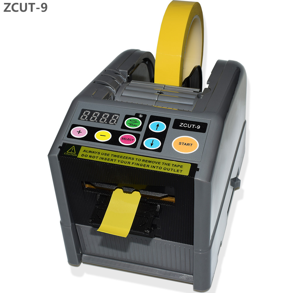 ABS 60mm width automatic tape dispenser pvc film tape cutter machine ZCUT-9