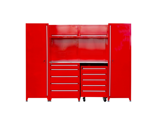 Garage Store Tools Heavy Duty Metal Tool Cabinet with Wheels and 500 Deep Tool Storage
