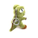 Dinosaur Doll Key Chain Plush Material With Cotton Green 10cm