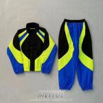 Customization Mens Windbreaker Tracksuit Nylon Reflective Track Suit Quick Dry