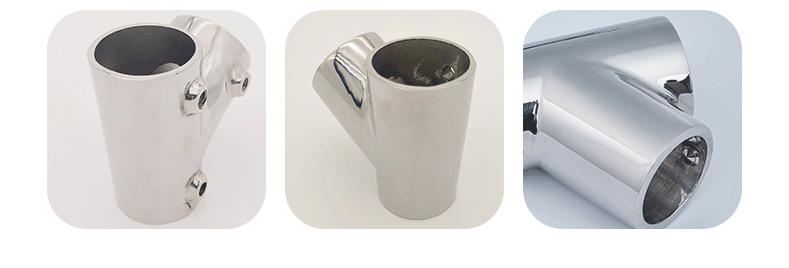 ANSI JIS DIN ASME Standard Forged Aluminum Alloy Inclined Tee Pipe Fittings for Performance