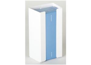 China Powder Coated Metal Single Glove Dispenser White 5-3/4&quot; Width Holds 1 Box wholesale