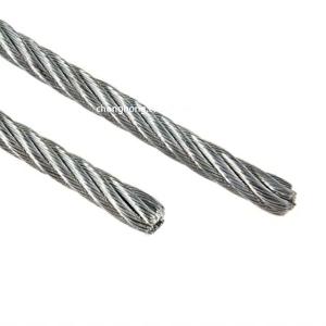 China High Strength Galvanized Carbon Steel Wire Rope for Lifting C Content % 0.08% Processing Service Other wholesale