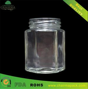 China Haxagon Glass Mason Jar wholesale