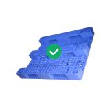 Warehouse PE Injection Molded Pallets 2000Kg Dynamic Load HDPE Hygienic