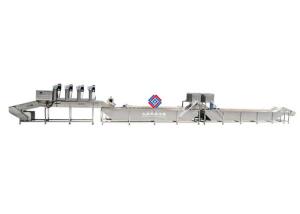 China 304 Stainless Steel Leafy Vegetable Washing Drying Line wholesale