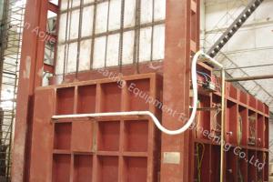 China Large Capacity Car Bottom Furnace 3200x1800×1000mm For Mechanical Parts wholesale