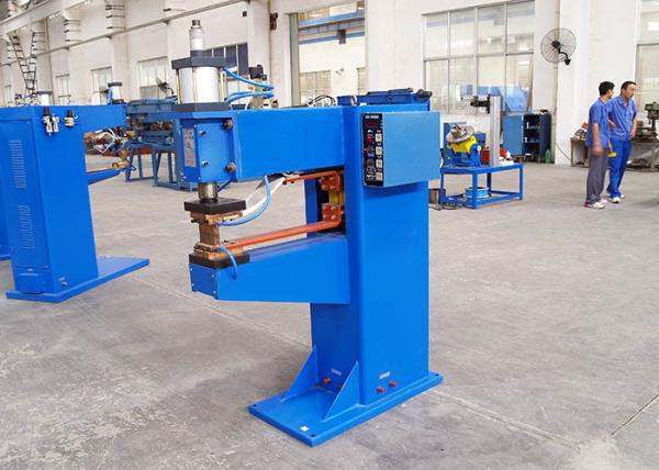 Single Cylinder Automatic Welding Equipment , Rowing Industrial Spot Welding