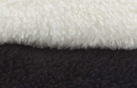 One Side Knitted Velvet Imitation Lamb Wool Fabric 150Cm 100% Polyester 180G