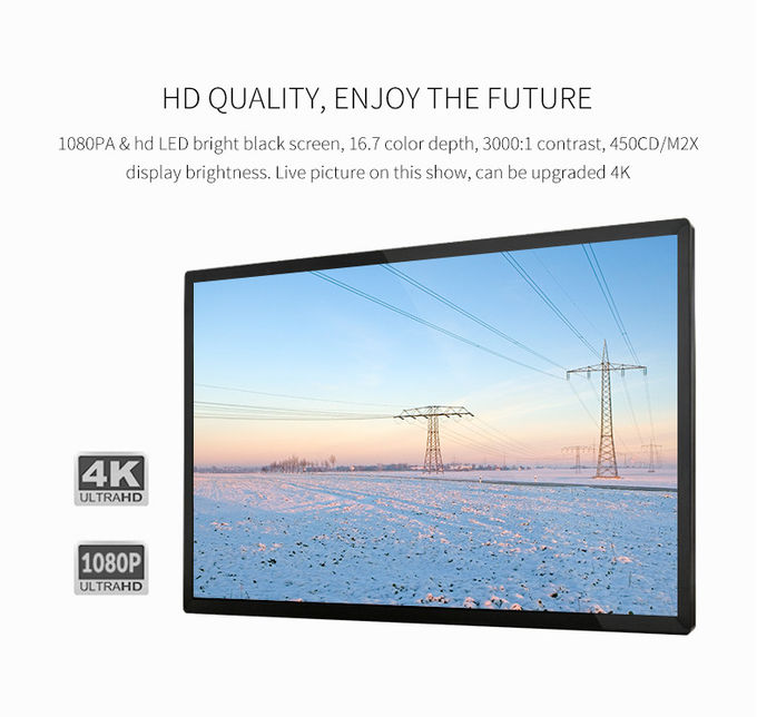 Touch Screen All In One Computer 13 Inch Order Cashier Wall Capacitor
