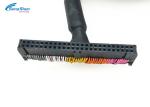 Round Shielded Flat IDC Ribbon Cable UL20276 28awg 50pin 7/0.127mm Conductor