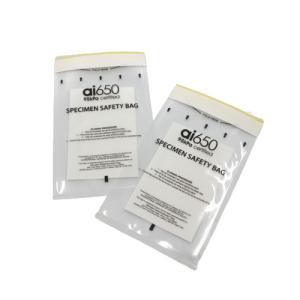 China Medical Testing Biological Transport 95KPA Specimen Bag Self Adhesive wholesale