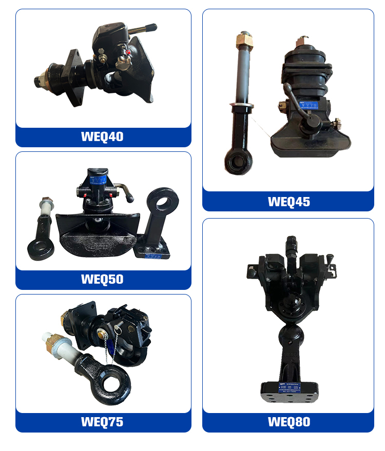 Trailer Towing Coupling Made in Pintle Hook Combination Hitch with Customized OE NO. and 160*100/140*80 Hole Pattern Coupling