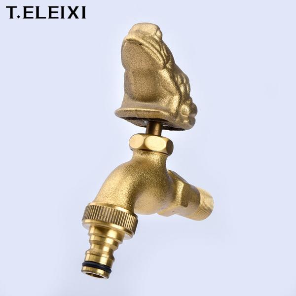 Ceramic Cartridge Frog Handle NPT OEM Brass Bibcock