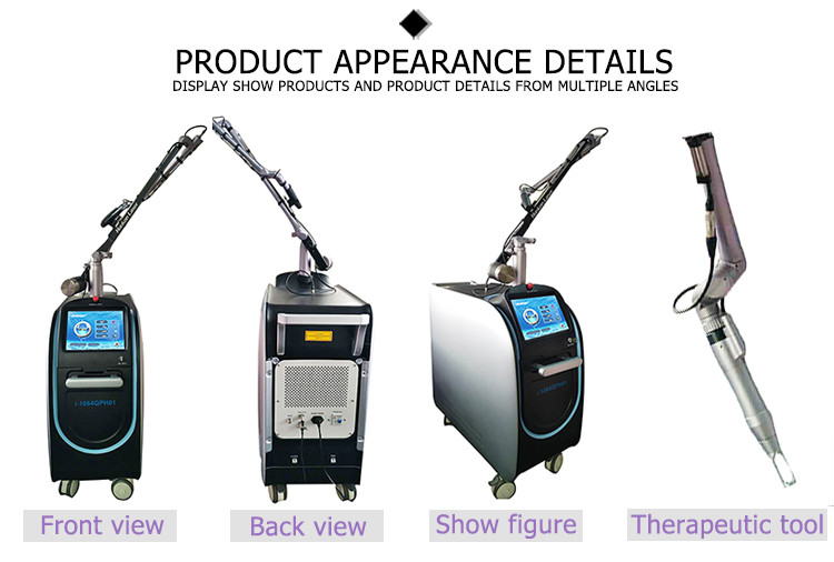 portatil equipments 2021 top-end 1064nm spots removal tattoo nd yag portable laser picosecond